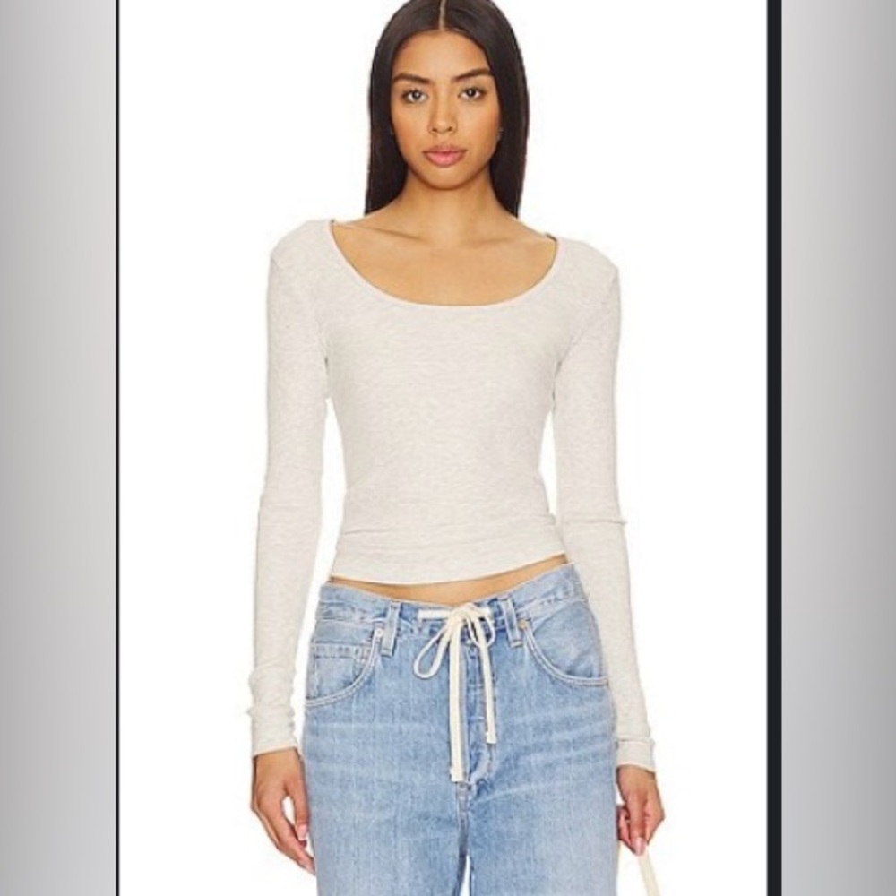 Heather grey- medium size- too big- never worn